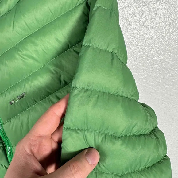 Skhoop The Lisa Jacket Down Filled Green Coat  Large - Picture 7 of 13